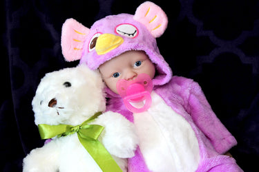 Realistic Full Body Silicone Baby Doll Reborn Preemie 14" 3.4 lbs Platinum Silicone Dolls Lifelike Real Weighted Babies Ecoflex Bathtub Baby